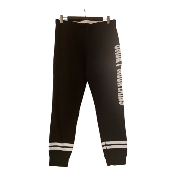 Smoky Mountain TN. Black Drawstring fleece soft - Picture 1 of 9
